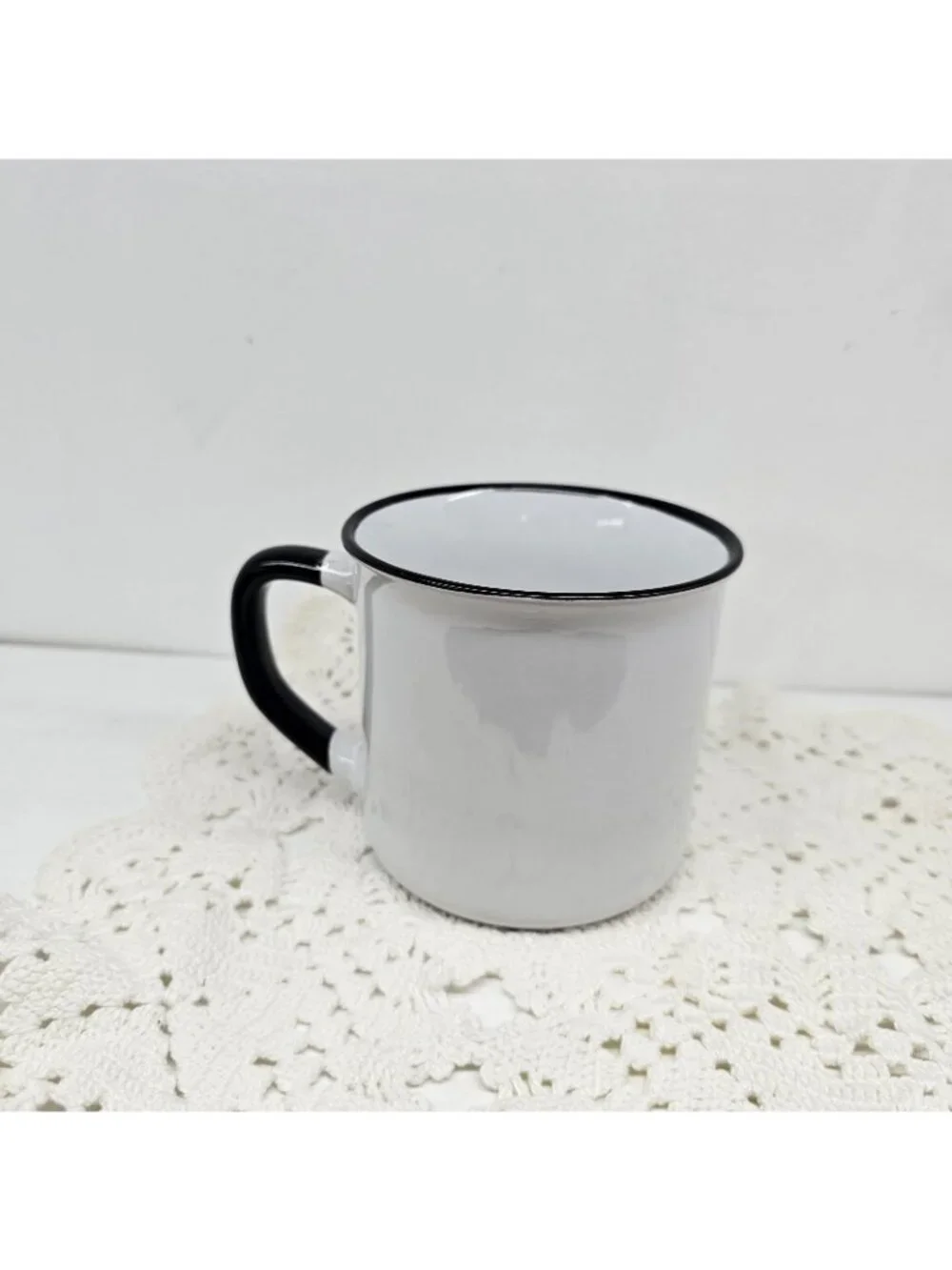 Wicked Chickens Lay Deviled Eggs Mug White Black Rim Funny Country Kitchen Gift